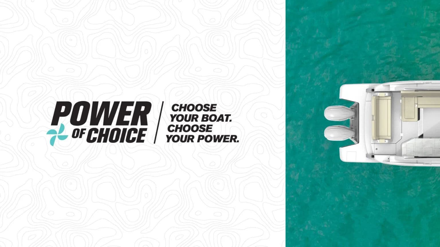 Karta wyboru napędu prowadząca do modelu Regal 36 XO.