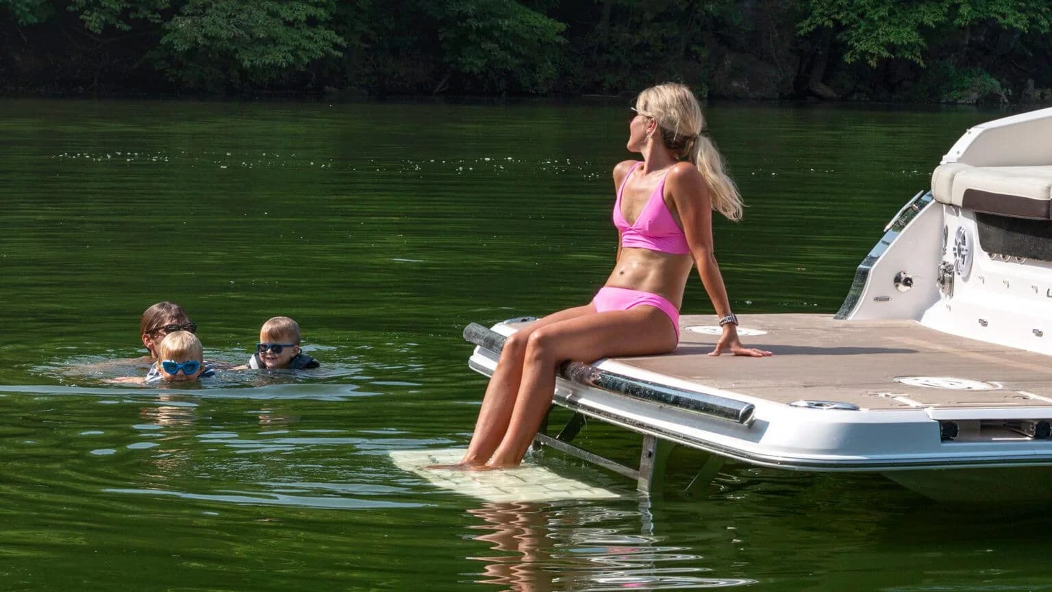 Platforma kąpielowa i PowerPlatform w modelu LS36.