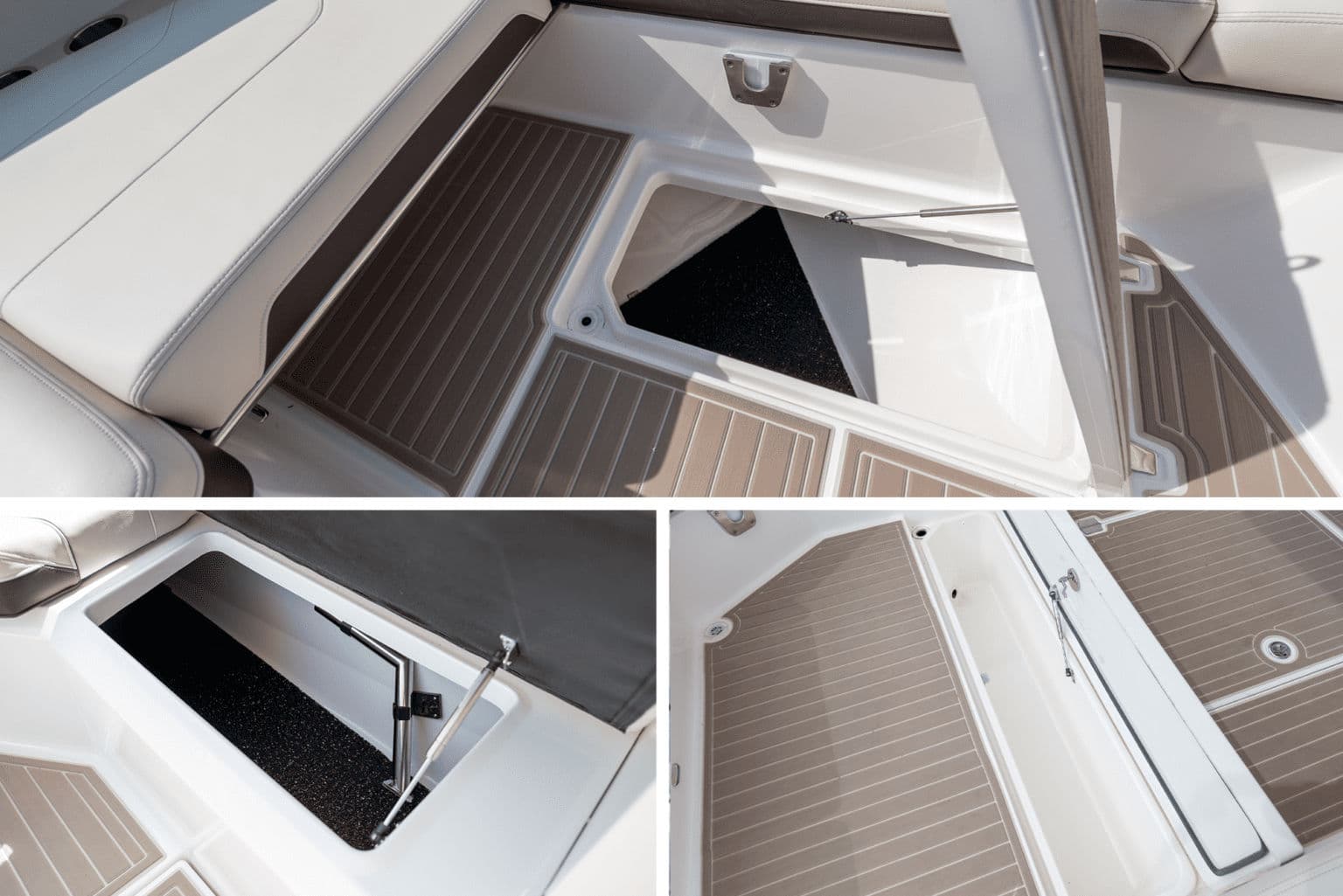 Schowki i przestrzenie magazynowe w modelu LS36.