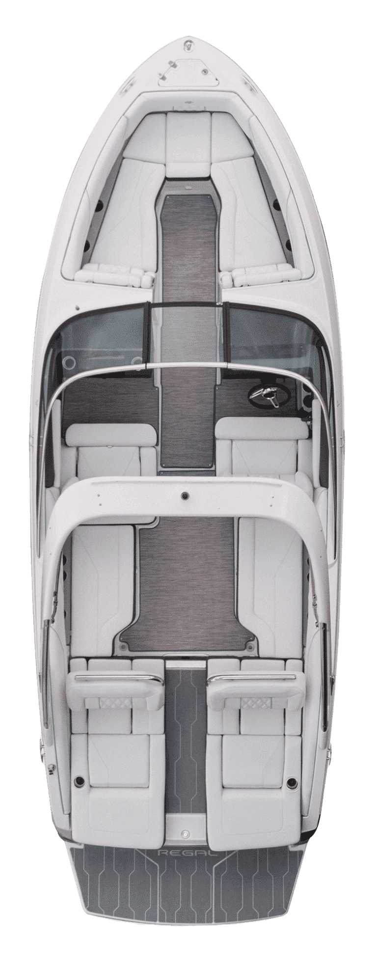 Rzut pokładu modelu Regal LS4 SURF.