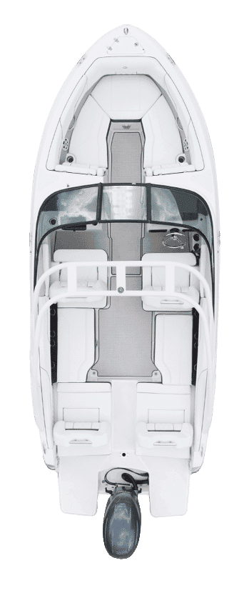 Rzut z góry układu pokładu Regal LX2.