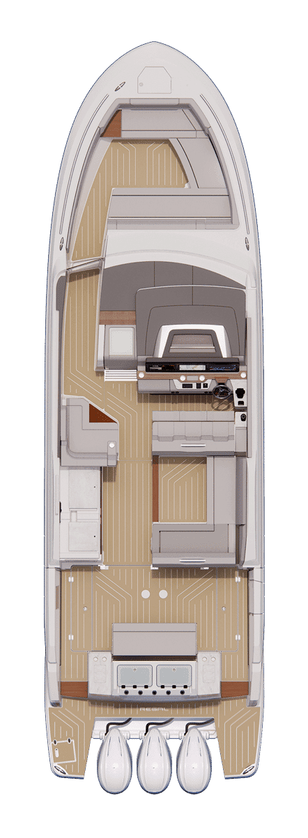 Układ kokpitu modelu Regal LX43.