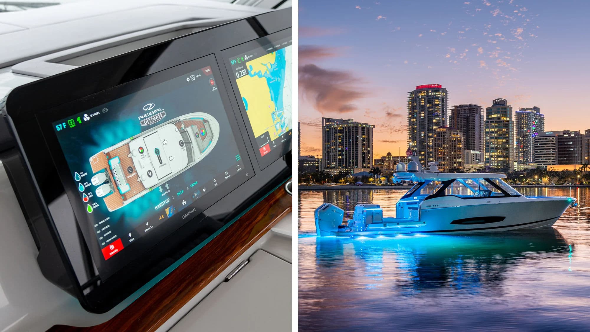 Ekran Garmin i sterowanie systemami pokładowymi