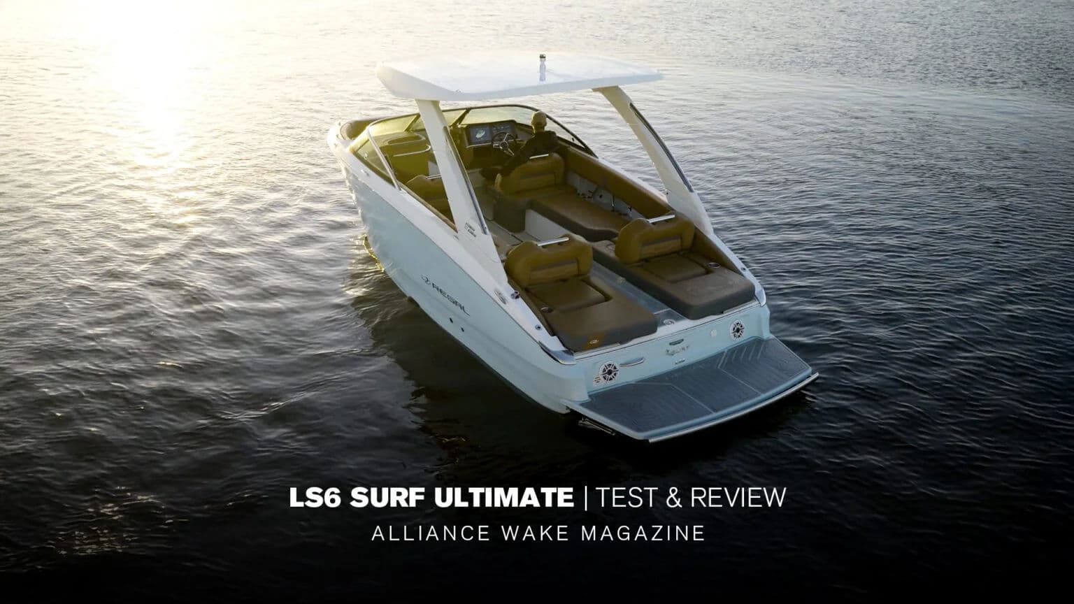 Miniatura recenzji „Test LS6 Surf” przygotowanej przez Alliance Wake Magazine.