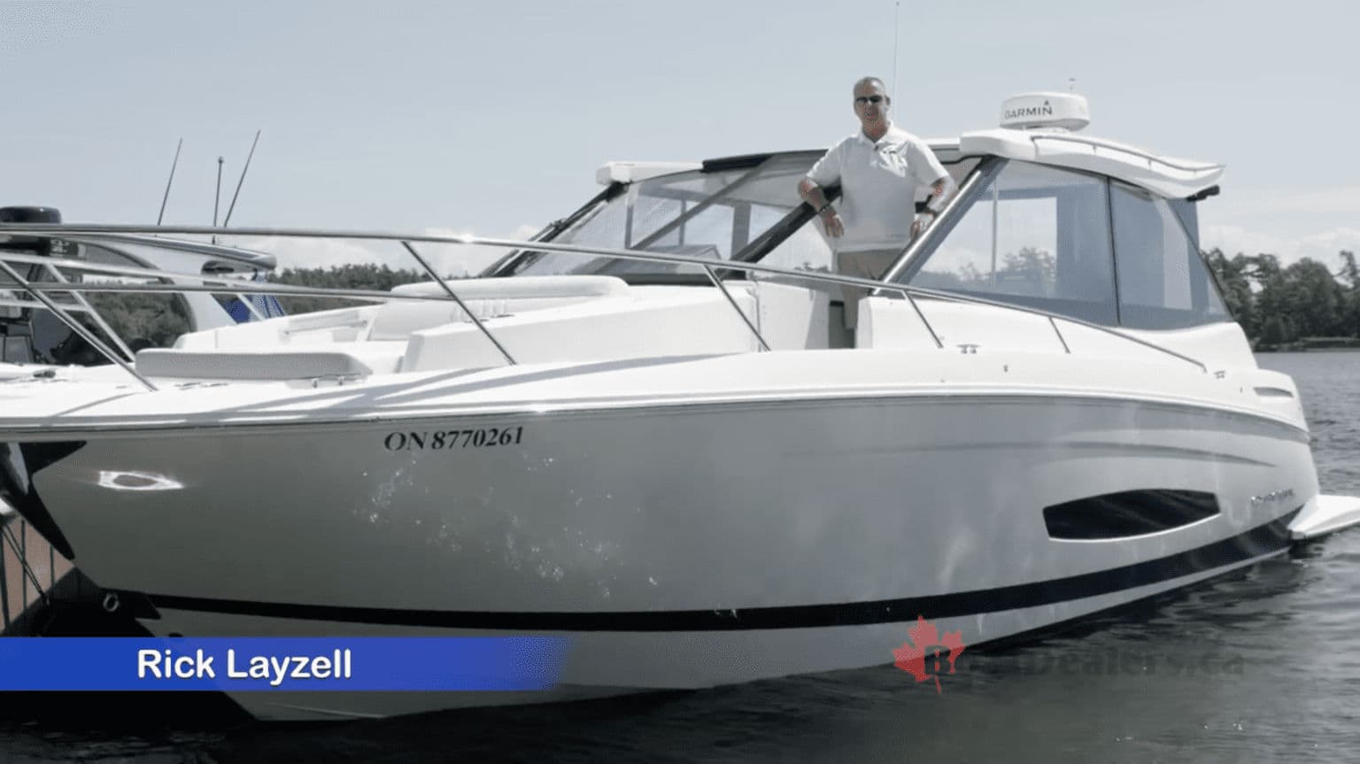 Miniatura recenzji „Test 36 Grande Coupe” przygotowanej przez BoatDealers.ca.