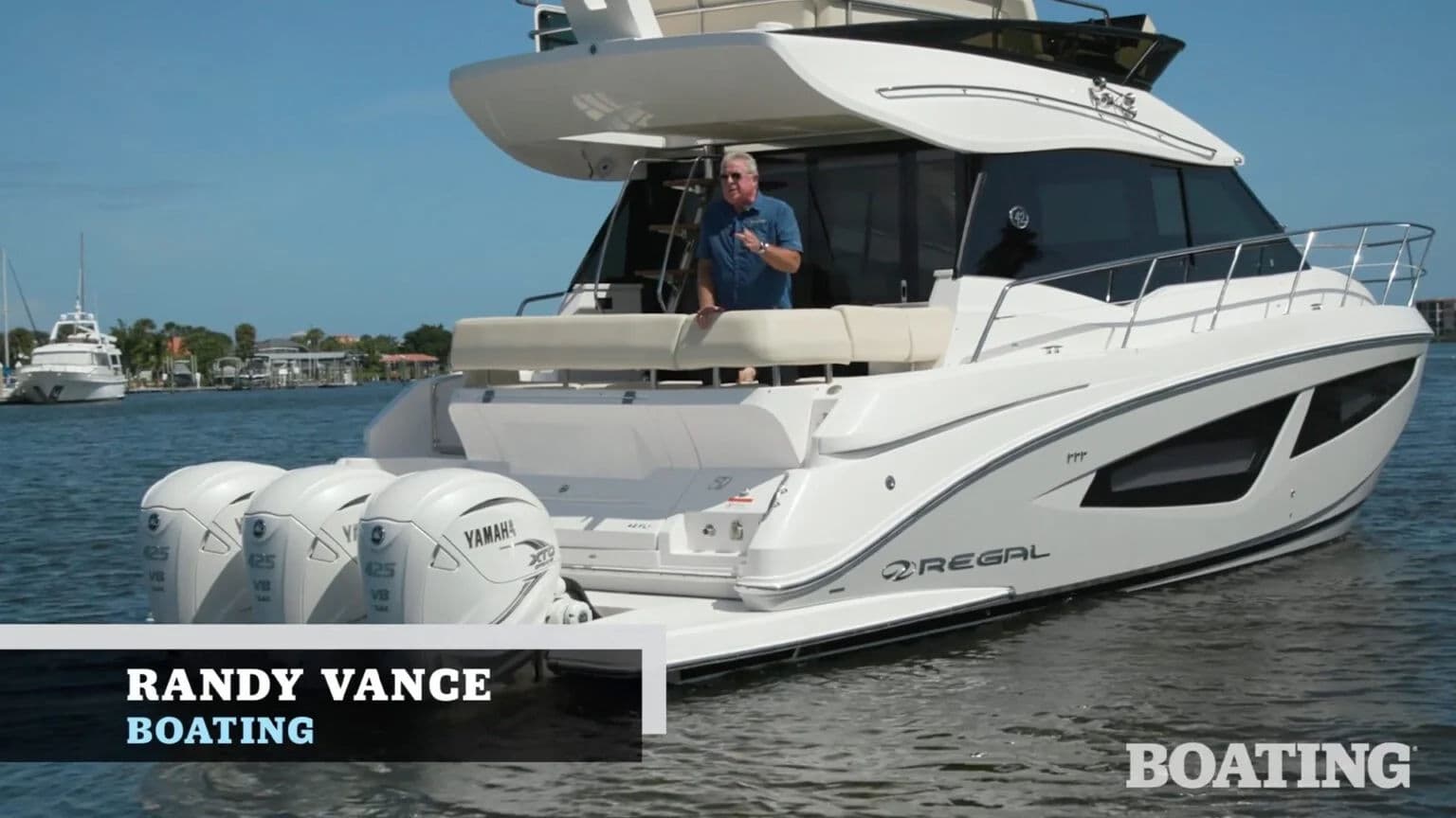 Miniatura recenzji „Test 42 FXO” przygotowanej przez Boating Magazine.