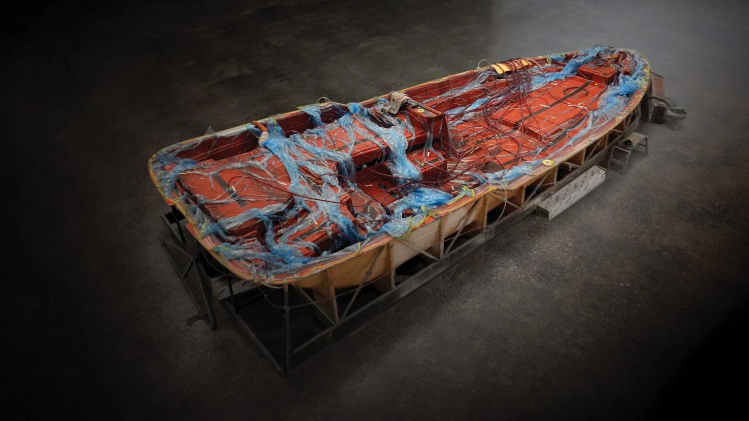 Grafika technologii infuzji stosowanej w konstrukcji Regal 33 XO.