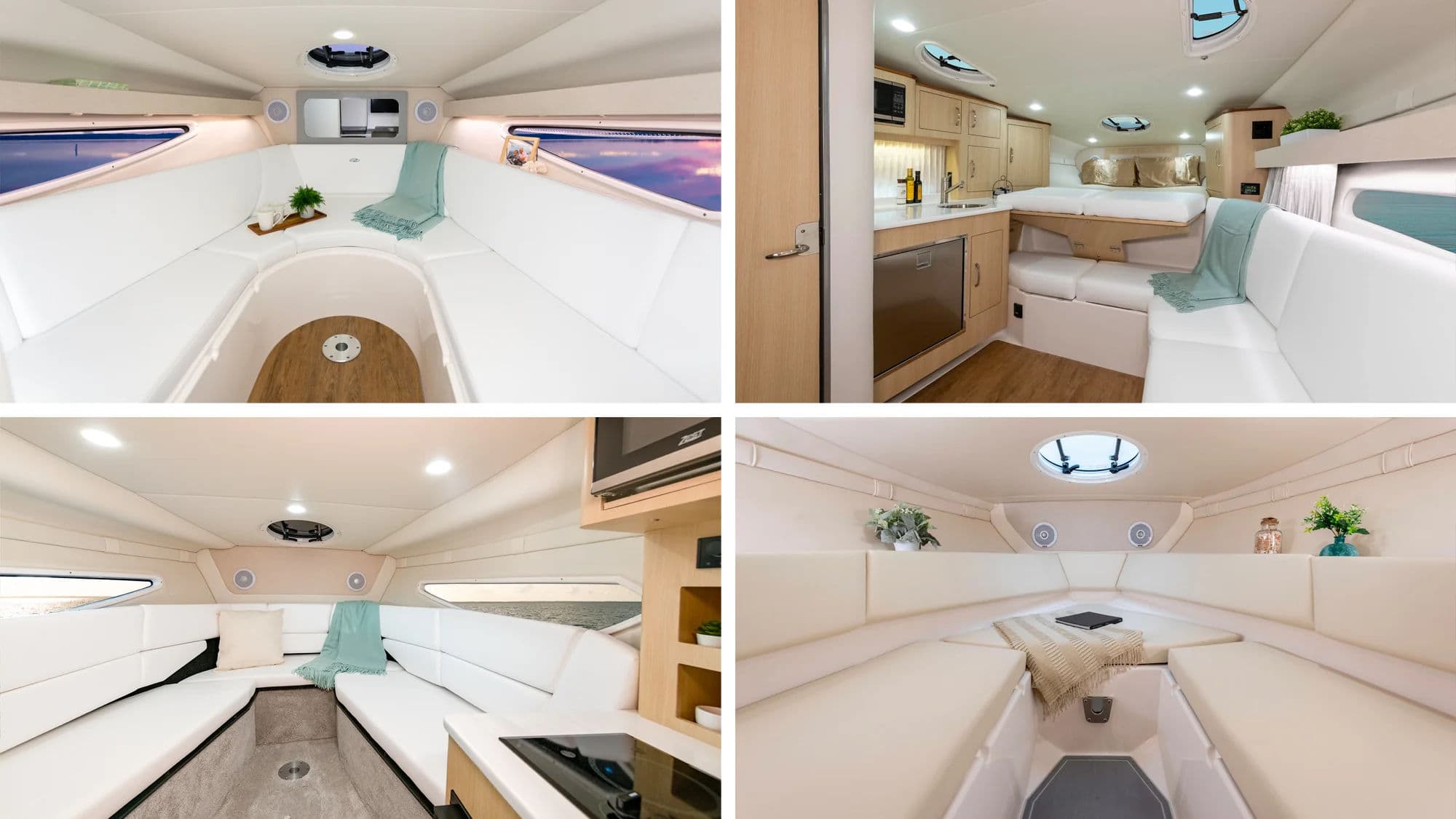 Salon w kabinie serii Express Cruiser